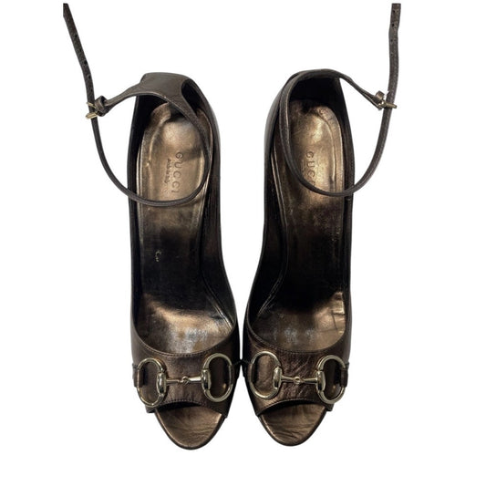 Gucci Horsebit Wedges