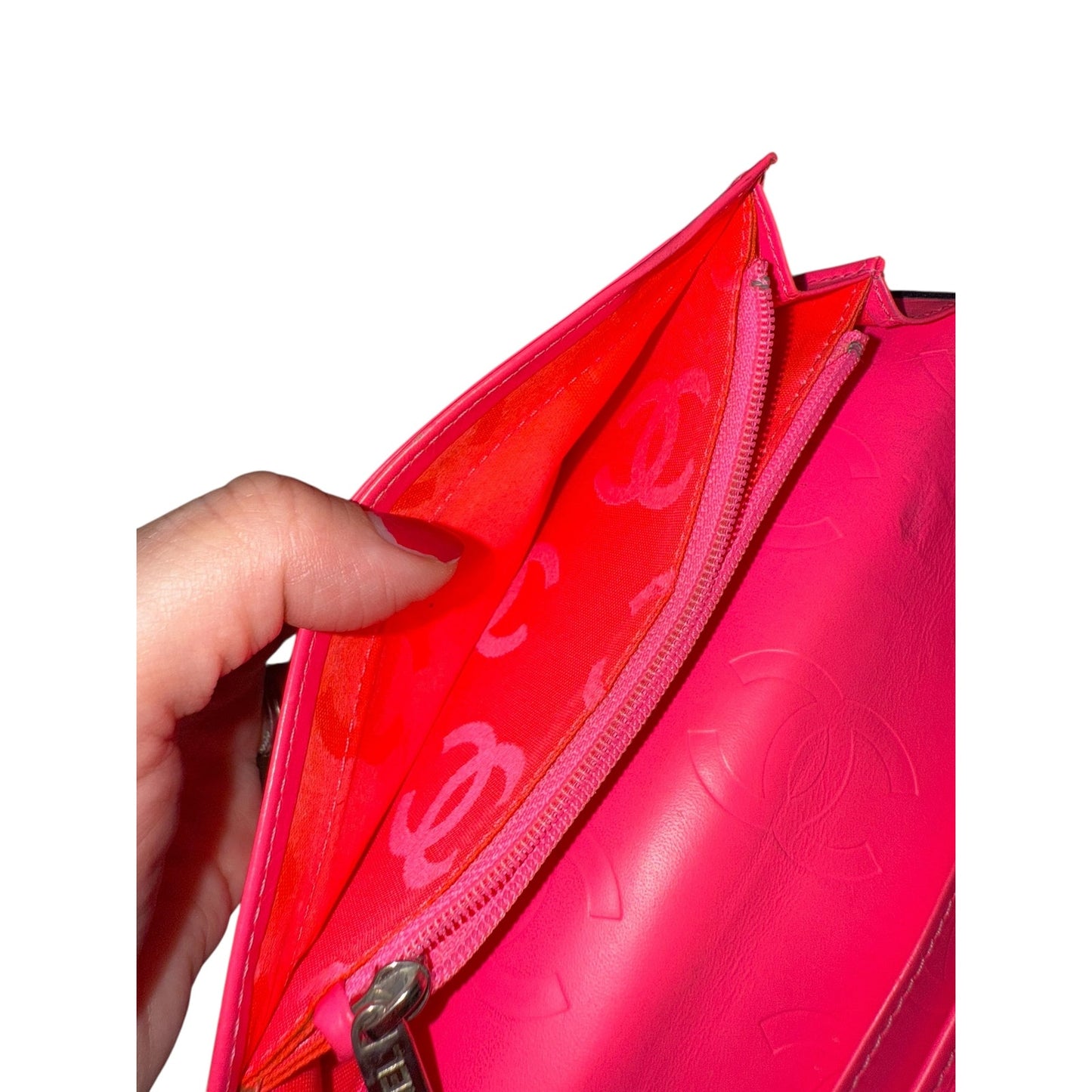 Chanel Cambon Quilted Leather Wallet