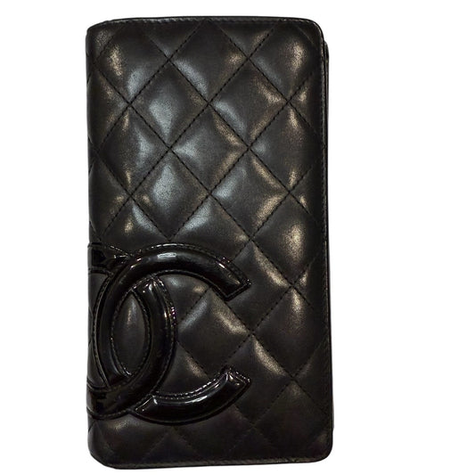 Chanel Cambon Quilted Leather Wallet